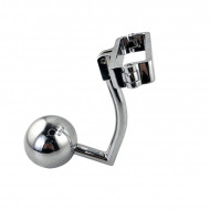 metal ball stretcher with anal beads anal hook men sex toy