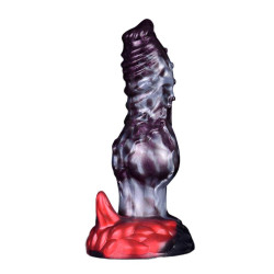 7.75 inch milo | knotted dildo - wolf dildo - dog dildo