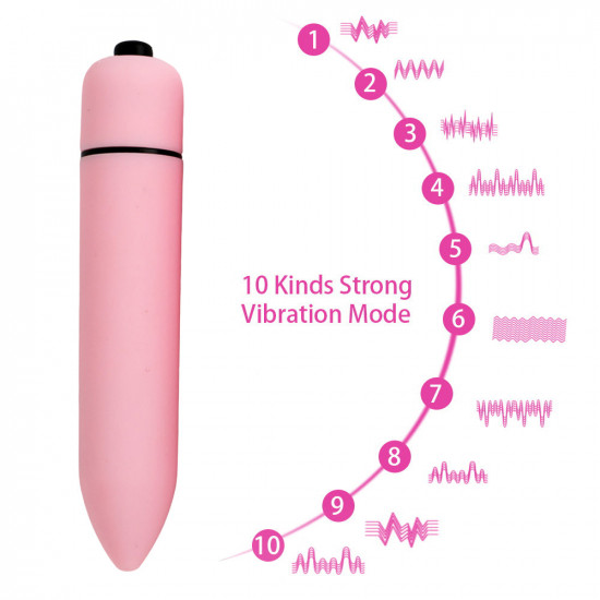 mini multiple frequencies vibration bullet vibrator av stick