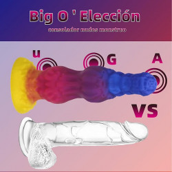 monster double knot dildo for women