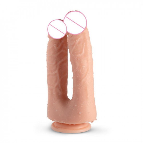 monster - double penetrator dildo 7.5 inch