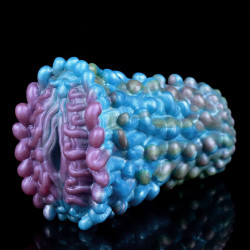 monster pocket pussy male sex toys - chrysanthemum alien vaginal masturbation cup
