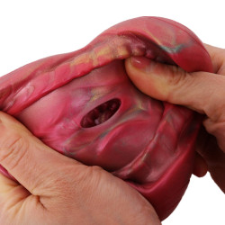 monster pocket pussy mens masturbation cup - fantasy rock alien vagina penis masturbator