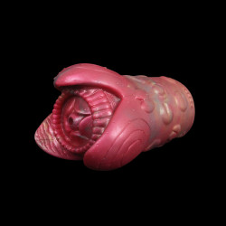 monster pocket pussy mens masturbation cup - fantasy rock alien vagina penis masturbator