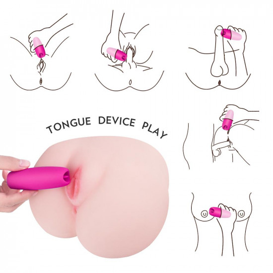 mua - licking bullet vibrator detachable