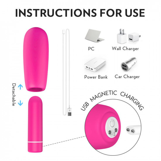 mua - licking bullet vibrator detachable