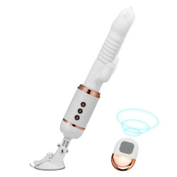 multi-function powerful telescopic sex machine