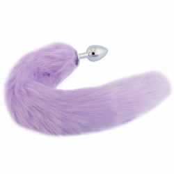 multicolor fox metal tail plug, 14