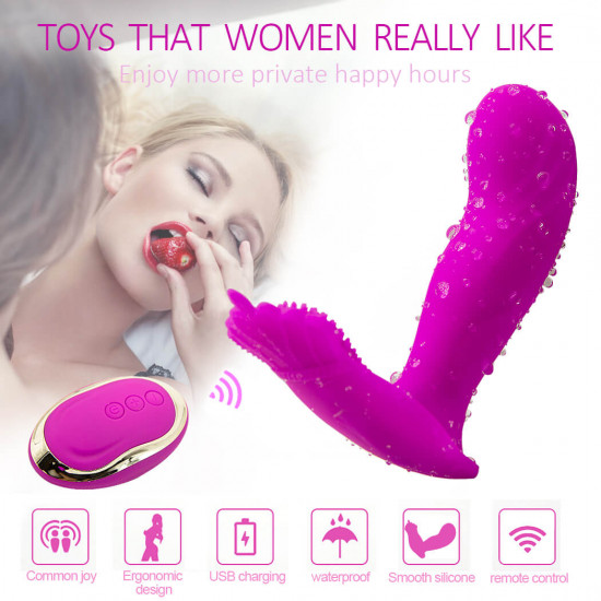 multi-frequency remote control vibrator waterproof anal plug for adult