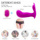 multi-frequency remote control vibrator waterproof anal plug for adult