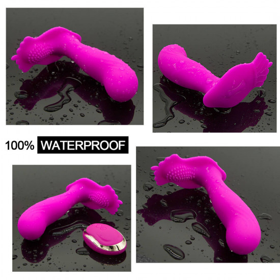 multi-frequency remote control vibrator waterproof anal plug for adult