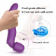 multiple frequencies virbating padding sucking vibrator