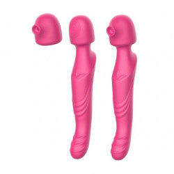 multiple frequencies virbating padding sucking vibrator