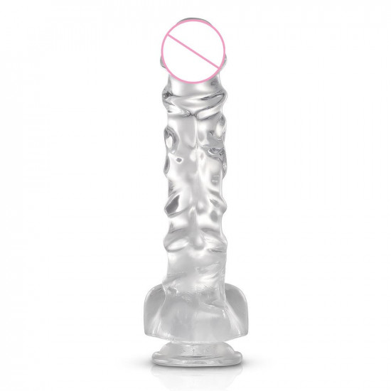 mx. smith - textured jelly suction cup dildo 8 inch