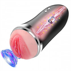 nice & tight masturbator electronic vibrating voice toy