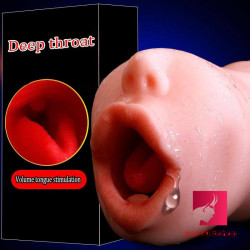 open mouth blowjob 3d deep throat oral masturbator