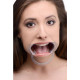 open mouth gag fetish slave ring