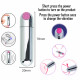 oral clitoral licking vibrator tickler sex toy for female