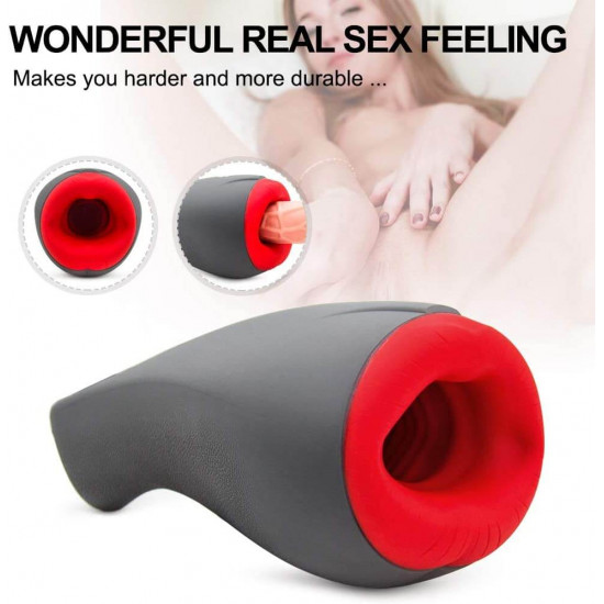 otouch intelligent heating oral blowjob penis suck vibrating toy