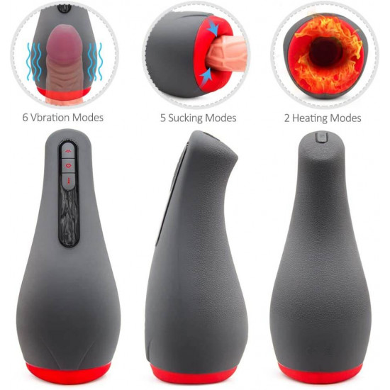 otouch intelligent heating oral blowjob penis suck vibrating toy