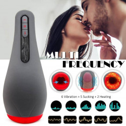 otouch intelligent heating oral blowjob penis suck vibrating toy