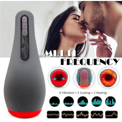 otouch intelligent heating oral blowjob penis suck vibrating toy