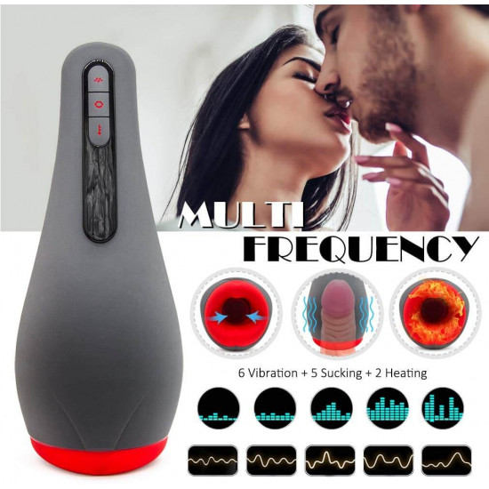 otouch intelligent heating oral blowjob penis suck vibrating toy