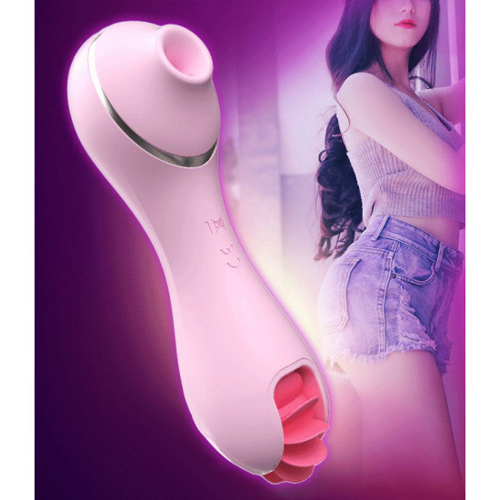 otouch pet electronic tongue licking clitoris sucking heating sex toy