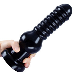 oversize big anal dildo butt plug - soft silicone suction cup dildos for men women