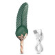 peacock feather green waterproof small vibrator peacock feather green waterproof small vibrator