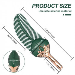 peacock feather green waterproof small vibrator