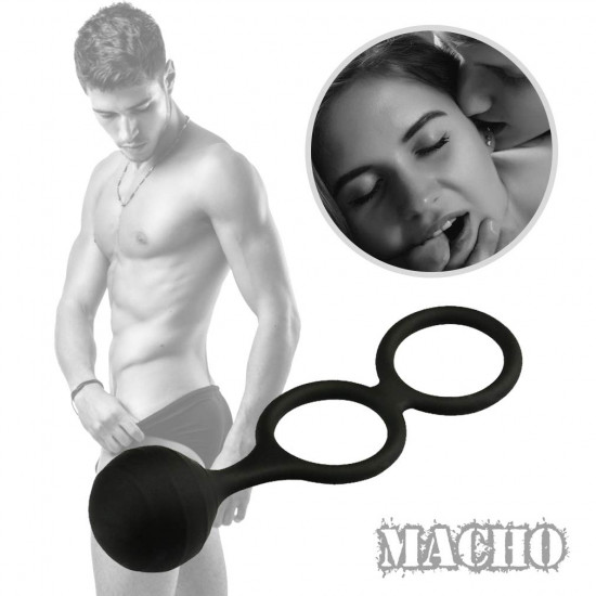 masturbation ball penis exerciser gravity ball weight ring