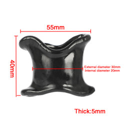 penis scrotum ball stretcher soft tpe sex toy for adult men