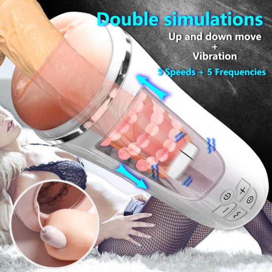 penis training thrusting vibration simulation 3d realistic vagina