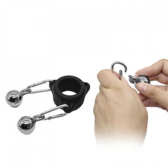 physical balls penis extender device with cock ring
