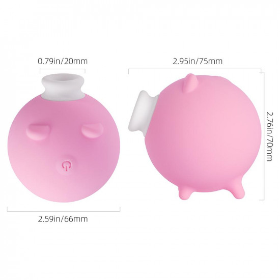 piggie puff - air pulse clit vibrator