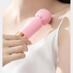pink ice cream rechargeable small vibrator