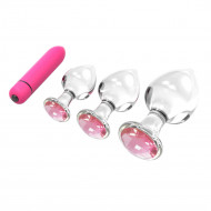pink crystal princess set (4 piece)