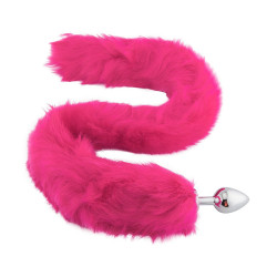 pink fox metal tail, 32
