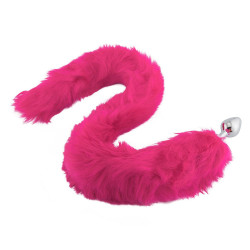 pink fox metal tail, 32