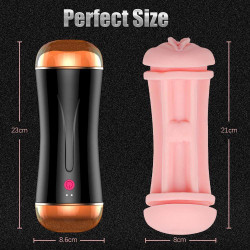 Adutoys electric male masturbator | best pocket pussy