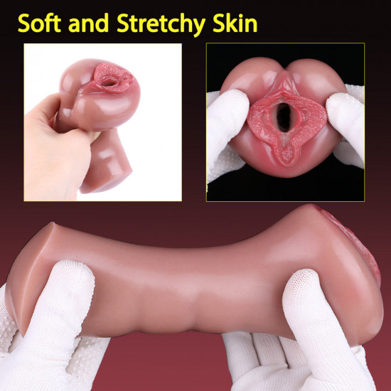 pocket pussy realistic labia male masturbator - silicone blowjob masturbation cup life size sex doll pocket pussy realistic labia male masturbator - silicone blowjob masturbation cup life size sex doll