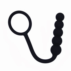 premium anal beads with penis ring for men masturbation anal plug