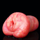 premium silicone pocket pussy male masturbator - blood-toned soft vaginas sex toy for men premium silicone pocket pussy male masturbator - blood-toned soft vaginas sex toy for men