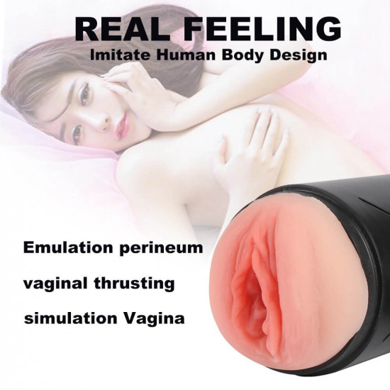 pressing men masturbator detachable waterproof sex toy