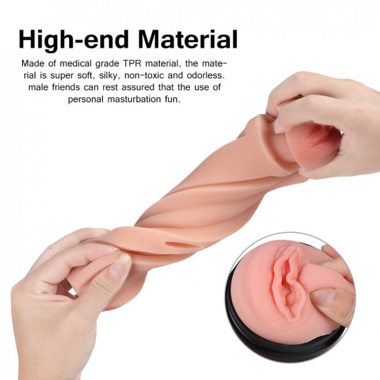 pressing men masturbator detachable waterproof sex toy