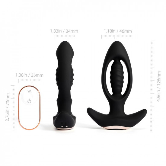 hollowed prostate vibrator