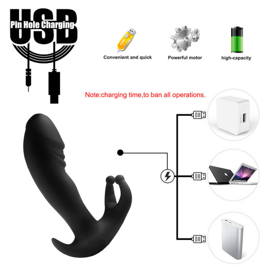 prostate massager waterproof butt plug prostate vibrator prostate massager waterproof butt plug prostate vibrator