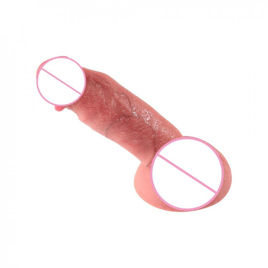 puffer - silicone realistic thick dildo 6.5 inch