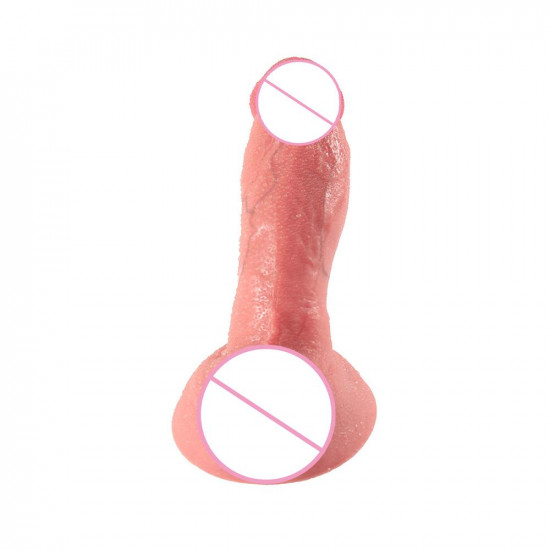 puffer - silicone realistic thick dildo 6.5 inch